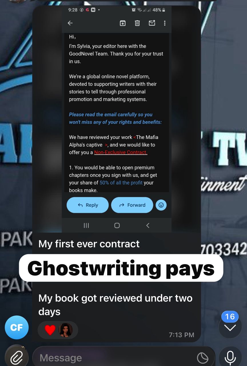 Ghostwriting 13